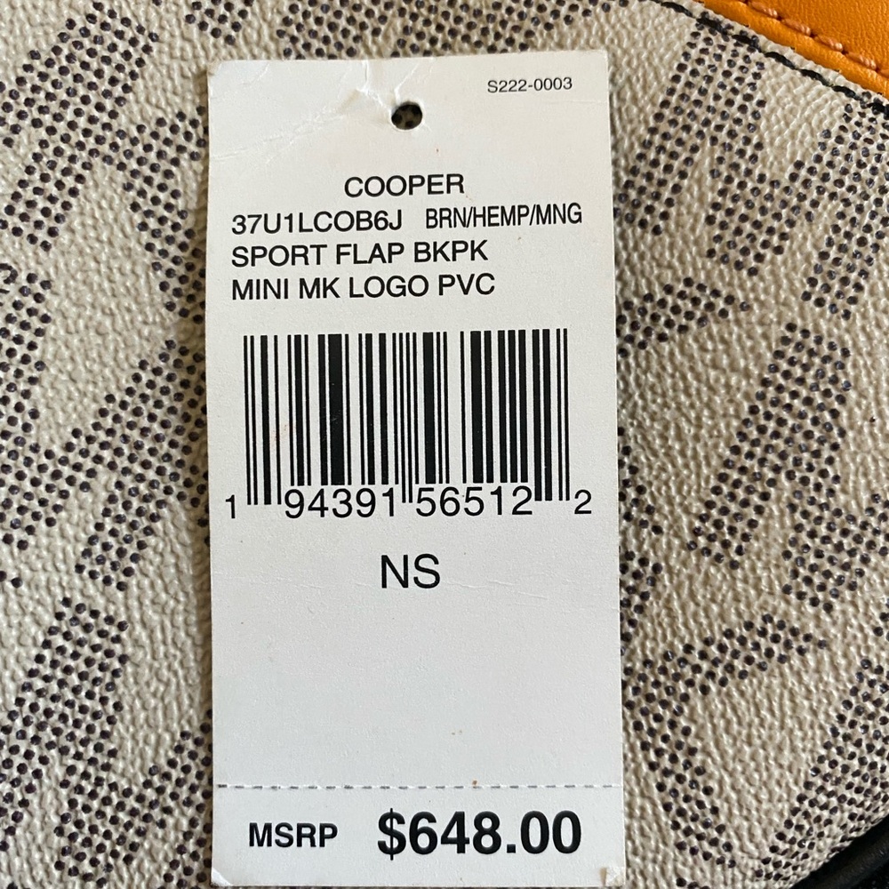 Michael Kors Sports Flap Backpack - Picture 3 of 4